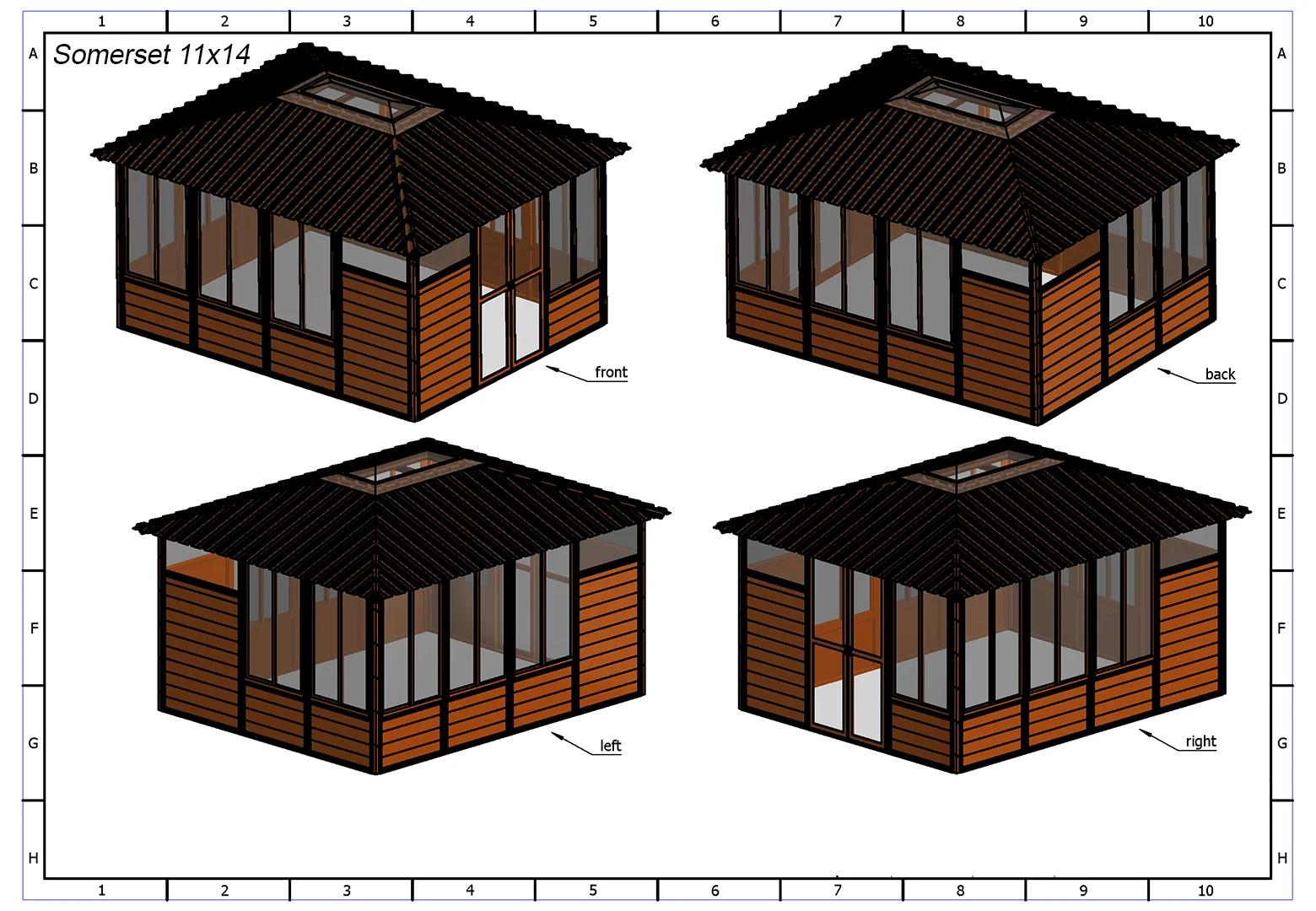 Elevation cedar for Somerset 11x14